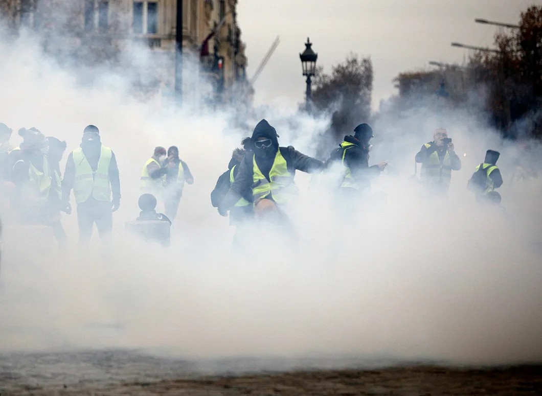 Париж. 1 декабря 2018 года. Фото: AP / TASS