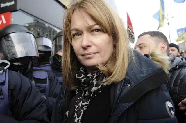Сандра Рулофс, жена и защитник Саакашвили. Фото: Jaap Arriens \ Zuma \ TASS
