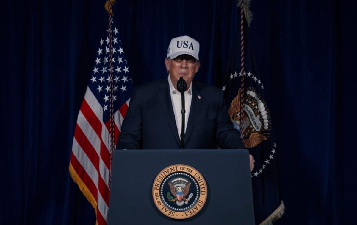 Из обращения Трампа к нации: «Только что США начали военную операцию против Ирана…»