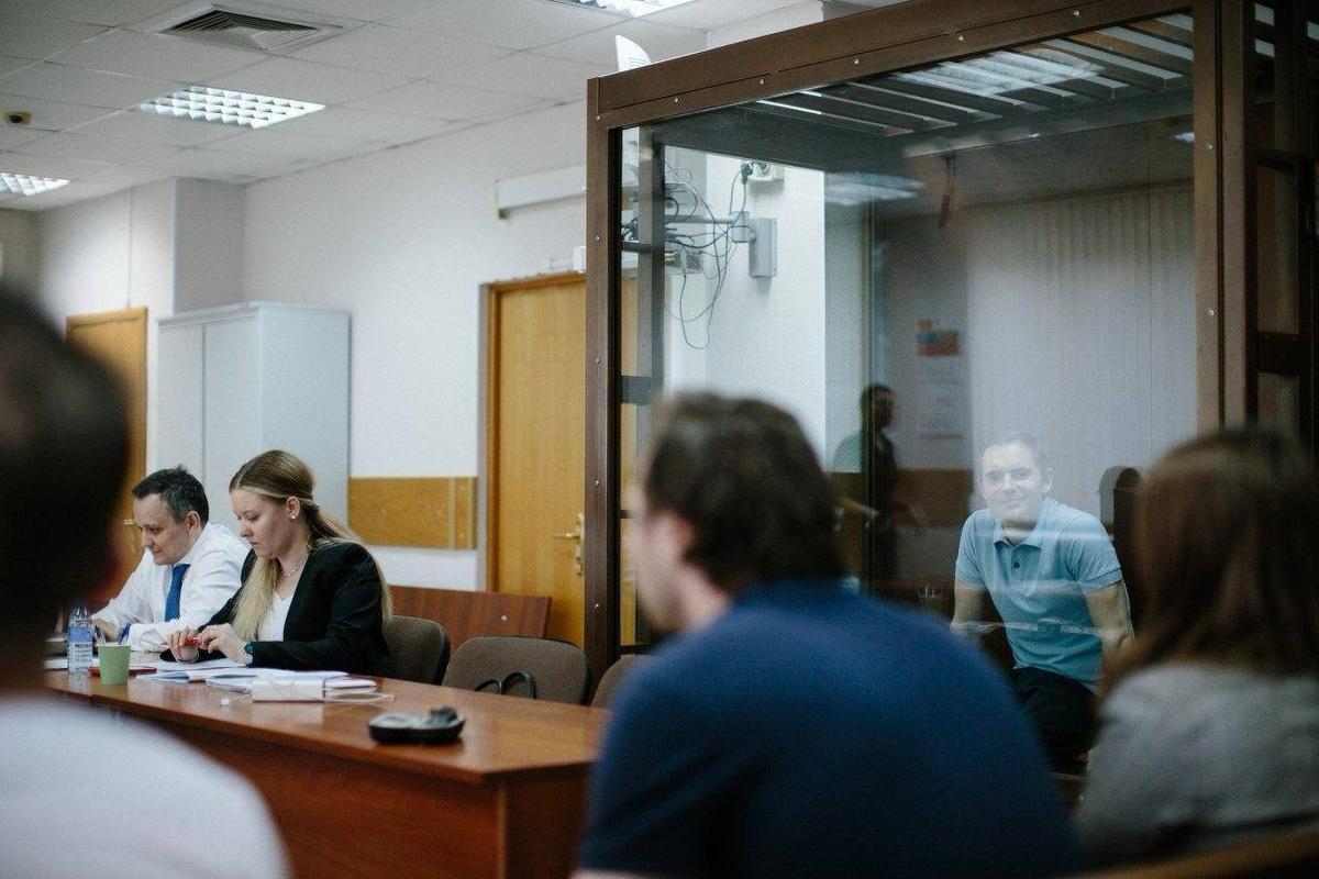 Суд по делу Максима Круглова. Фото: тг-канил FreeMaksimKruglov