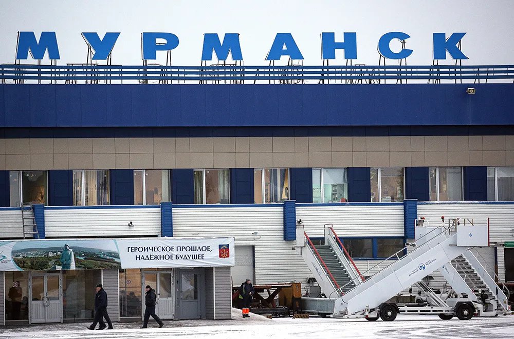 Вид на мурманский аэропорт. Фото: Павел Львов / РИА Новости