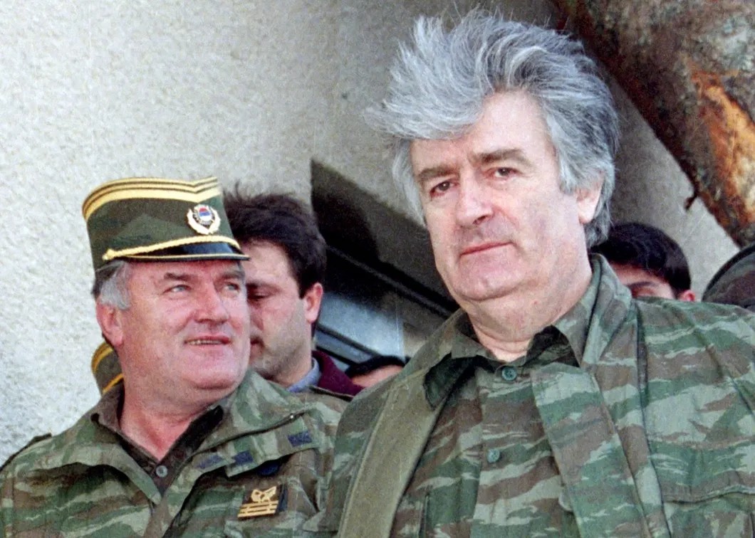 Ратко Младич и Радаван Караджич. Фото: Reuters