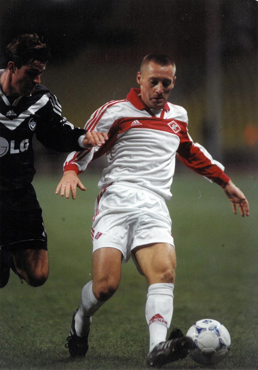 Андрей Тихонов сыграл за «Спартак» 28 матчей в Лиге чемпионов и забил 8 мячей. Фото: Евгений Успенский