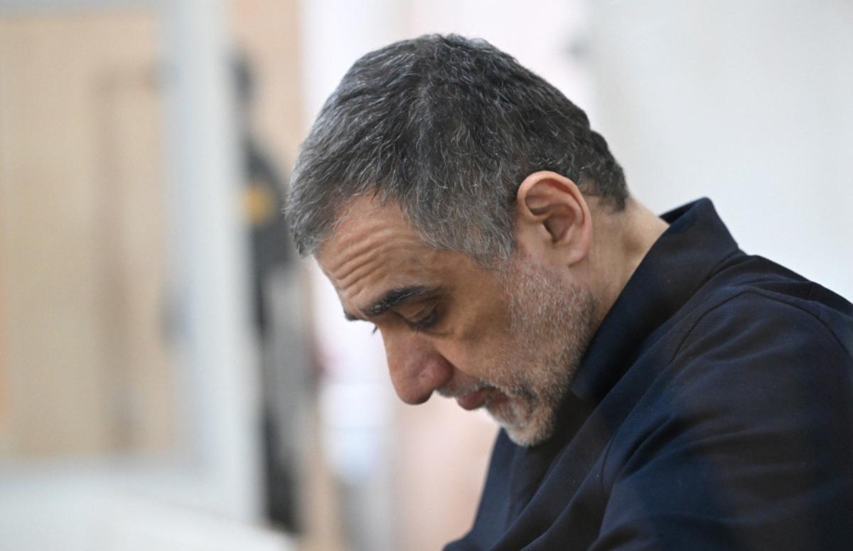 Рубен Варданян в суде, 8 апреля 2025. Фото: azertag.az