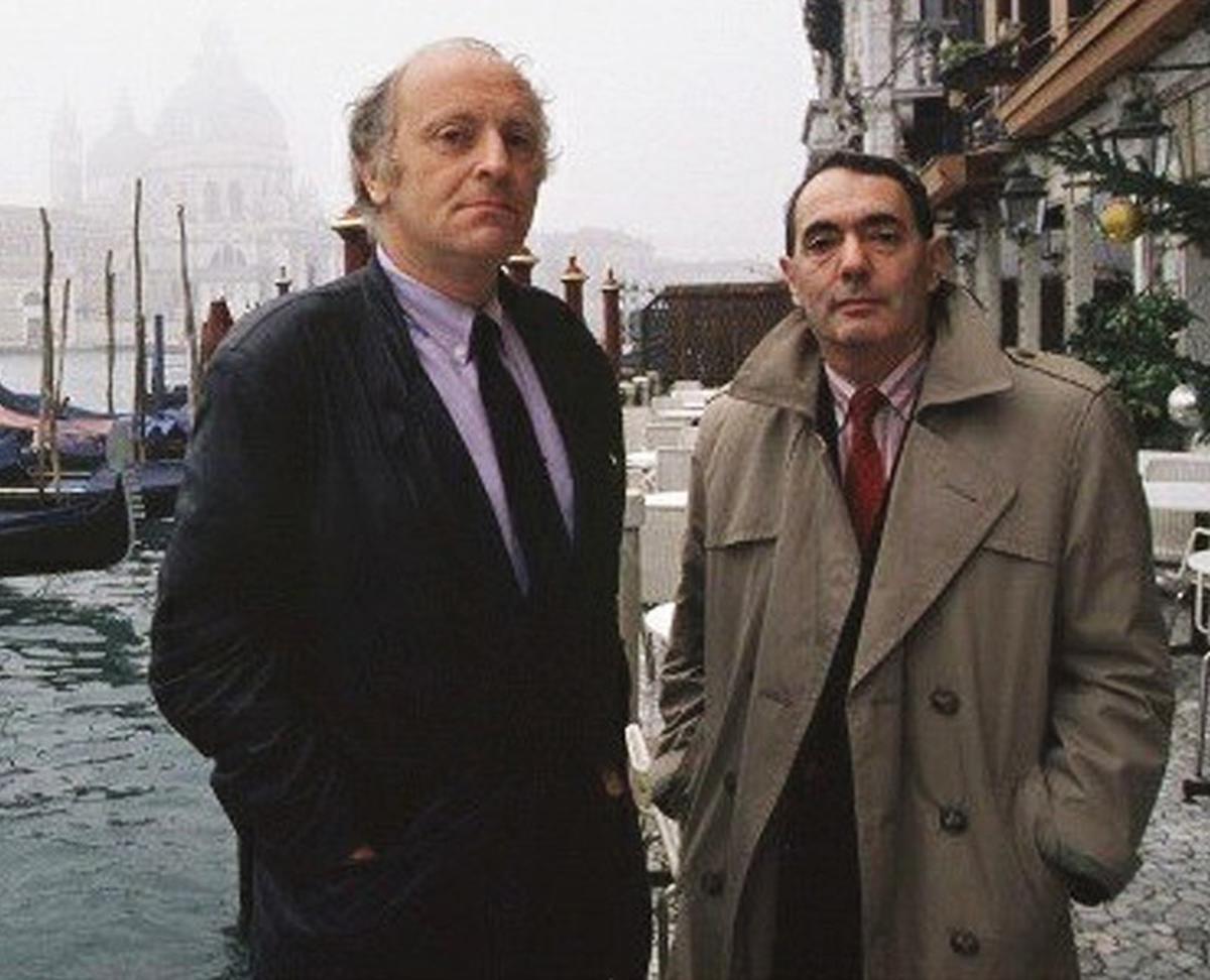 Иосиф Бродский и Анатолий Найман в Венеции. Фото: @Brodsky.Online