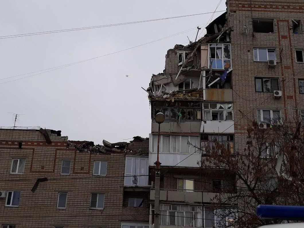 Несколько квартир полностью уничтожило взрывом. Фото: Елена Романова, специально для «Новой»