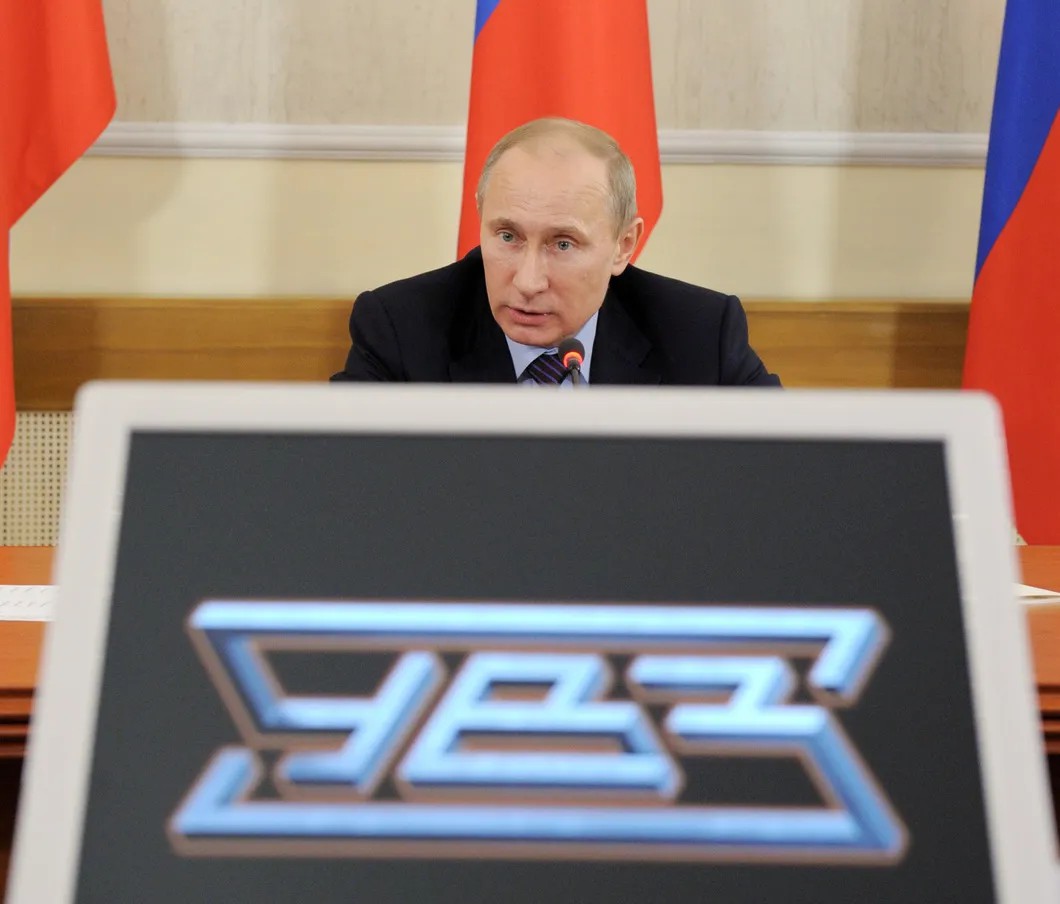 Владимир Путин на совещании по вопросу «О новых требованиях к российскому оборонно-промышленному комплексу». Фото: Алексей Дружинин / ТАСС