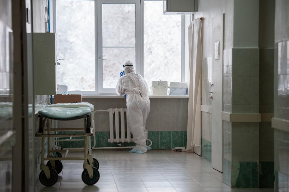 Больница скорой медицинской помощи в Томске во время пандемии коронавируса COVID-19. Фото: Таисия Воронцова / ТАСС