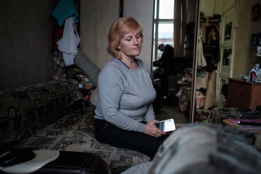 Вера Козина, жительница общежития на 16-ой Парковой улице, 3. Фото: Антон Карлинер / специально для «Новой»