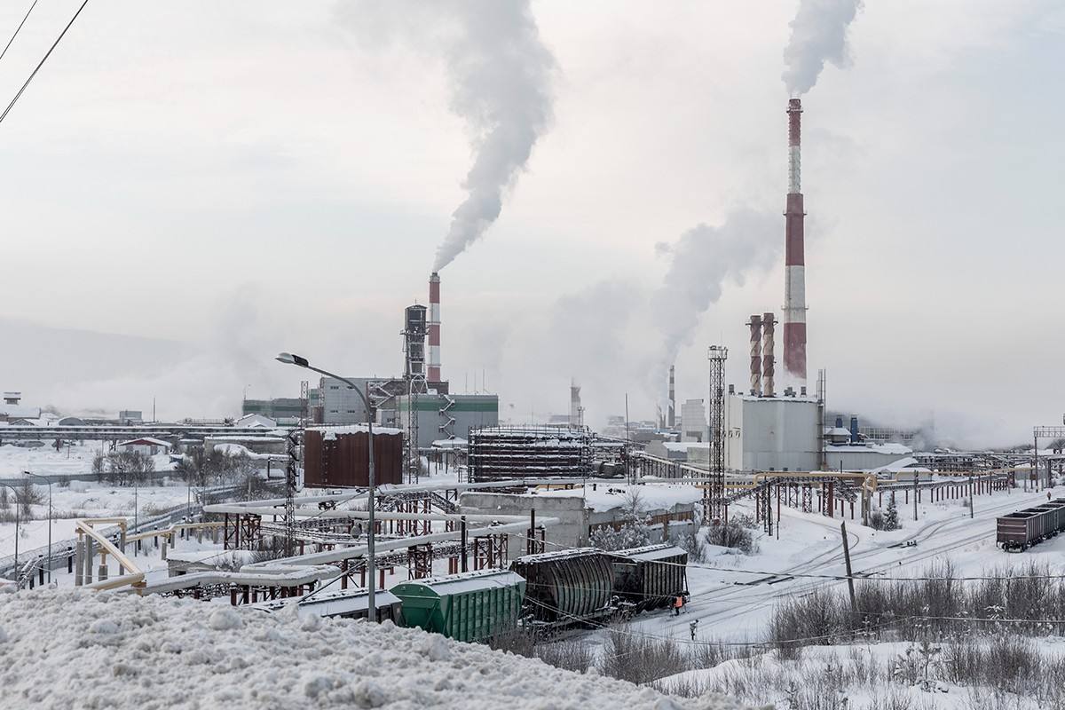 Завод «Уралкалий» в Соликамске. Фото: Арден Аркман / «Новая»