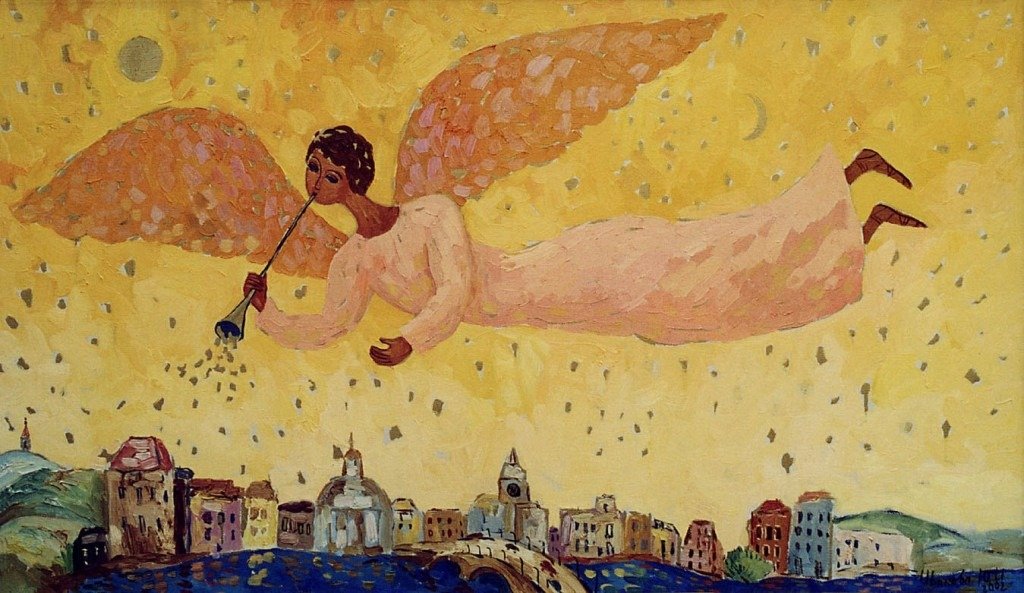 «Может, ангелы и в самом деле такие же прикольные?» Юлия Иванова «Ангел над городом». 2004 год