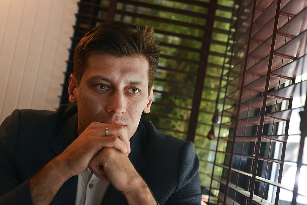 Дмитрий Гудков. Фото: Виктория Одиссонова / «Новая газета»