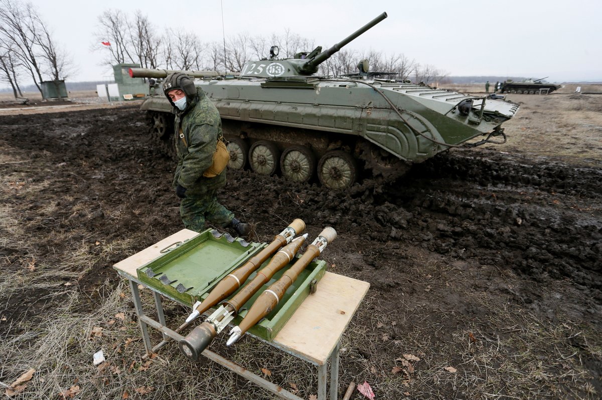 Военнослужащий армии самопровозглашенной ДНР. Январь 2021. Фото: Reuters