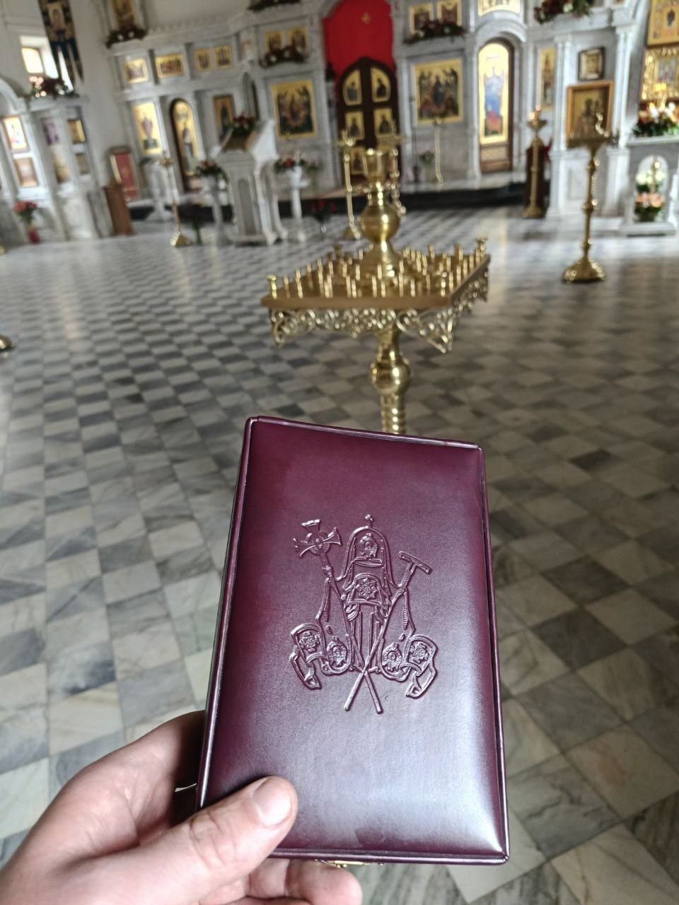 «Патриаршая благодарность» за участие в борьбе с короновирусной инфекцией. Фото автора