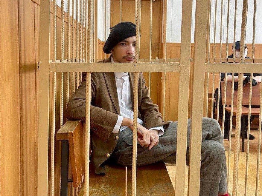 Павел Крисевич в суде. Фото из открытых источников