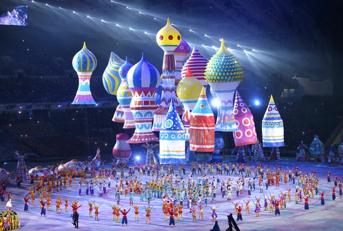 Церемония открытия Олимпиады в Сочи. Фото: Станислав Красильников / ИТАР-ТАСС