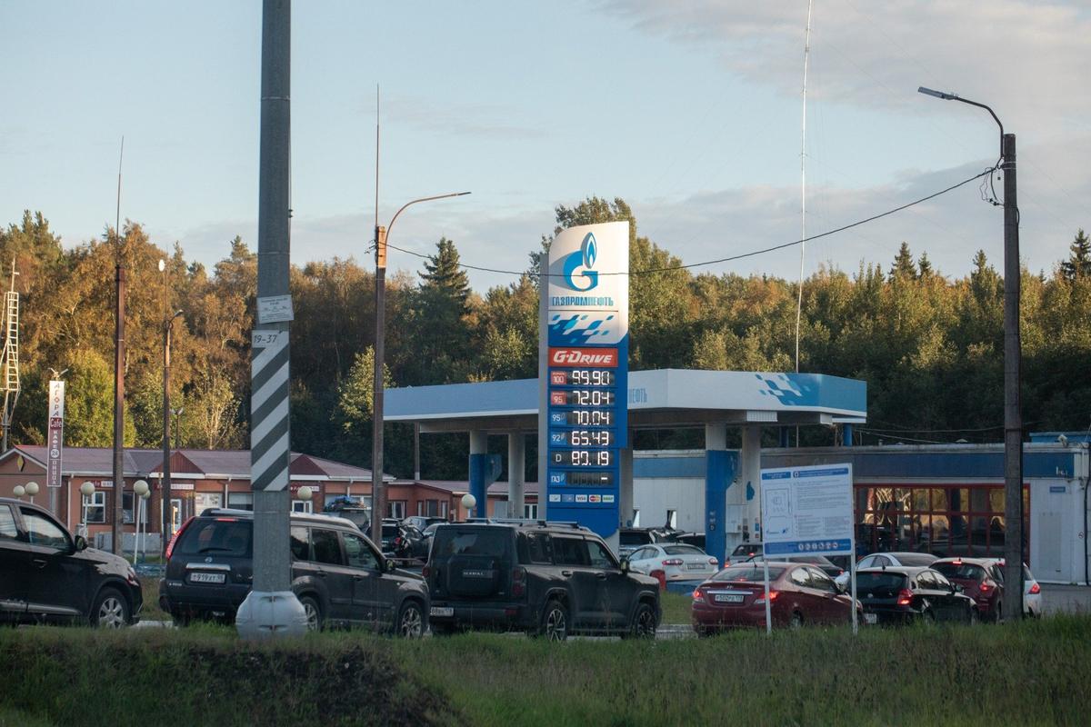 Газпромнефть на станции «Победитель». Фото: Алексей Душутин / «Новая газета»