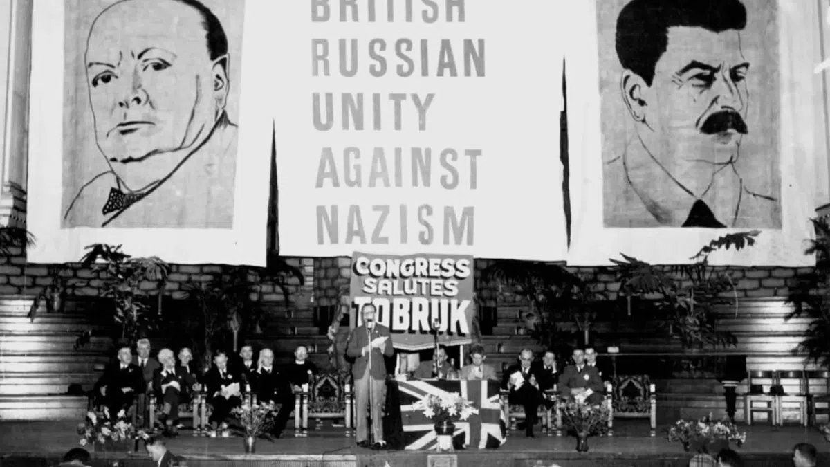 «Британско-русское единение против нацизма», 1941 год