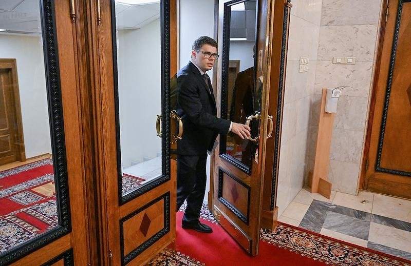 Председатель комитета ГД России по информационной политике, информационным технологиям и связи Сергей Боярский. Фото: Дмитрий Духанин / Коммерсантъ