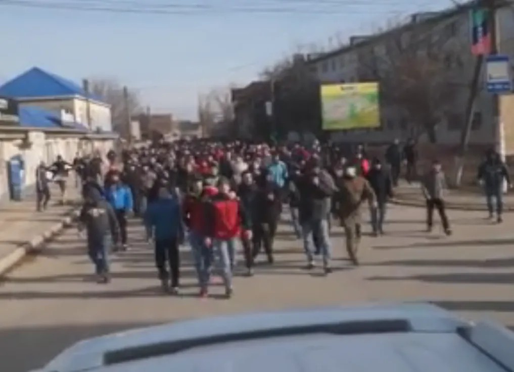 Массовые акции протеста в Дагестане / Youtube