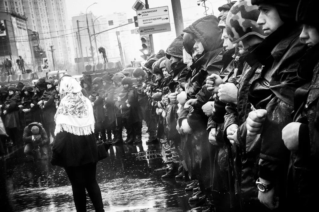 «Русский марш», Москва 4 ноября 2013 г.Фото: Михаил Гребенщиков