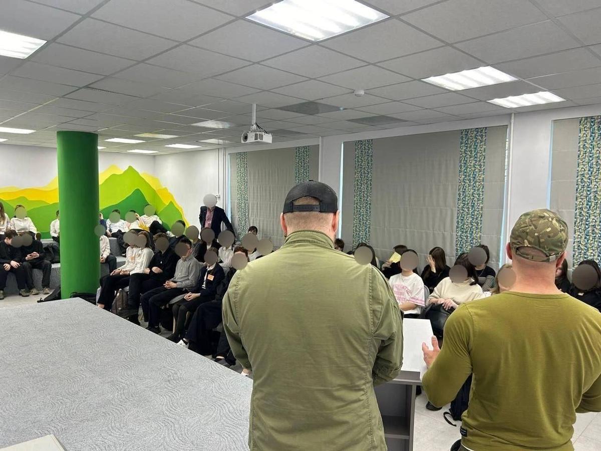 Урок мужества от ветеранов СВО. Фото: соцсети