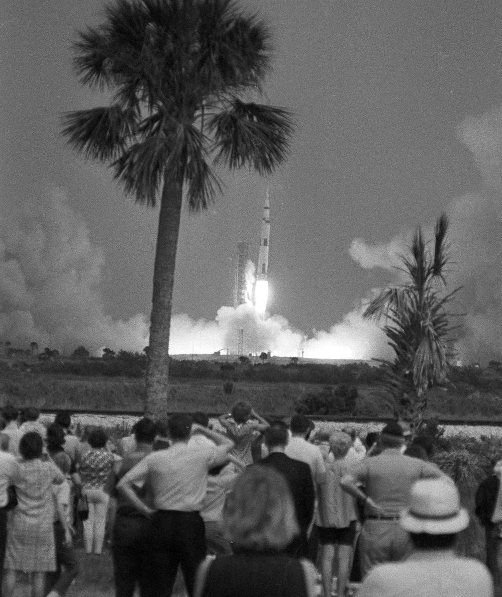 Старт «Аполлона-13». 11 апреля 1970 г. Фото: ASSOCIATED PRESS