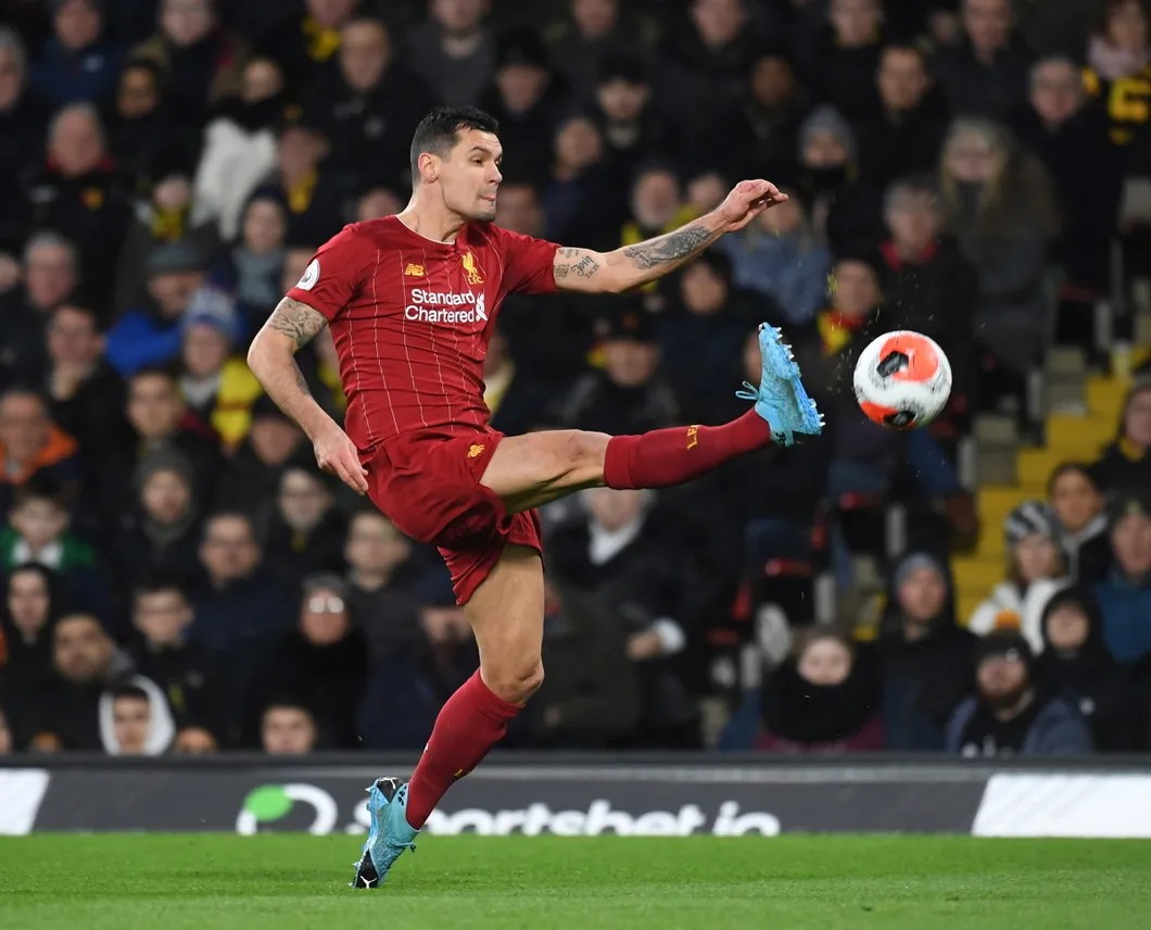 Деян Ловрен в составе «Ливерпуля». Фото: EPA
