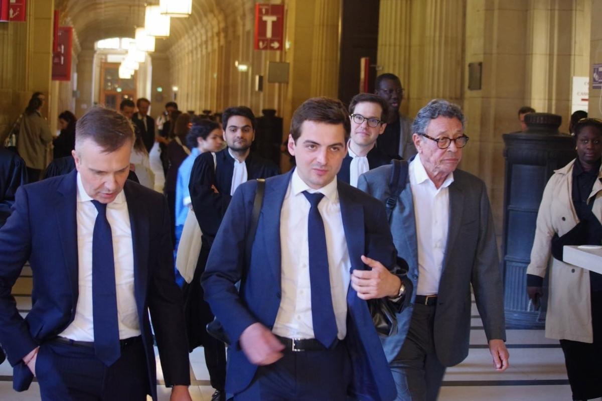 Команда адвокатов Саркози. Фото: Юрий Сафронов / «Новая газета»