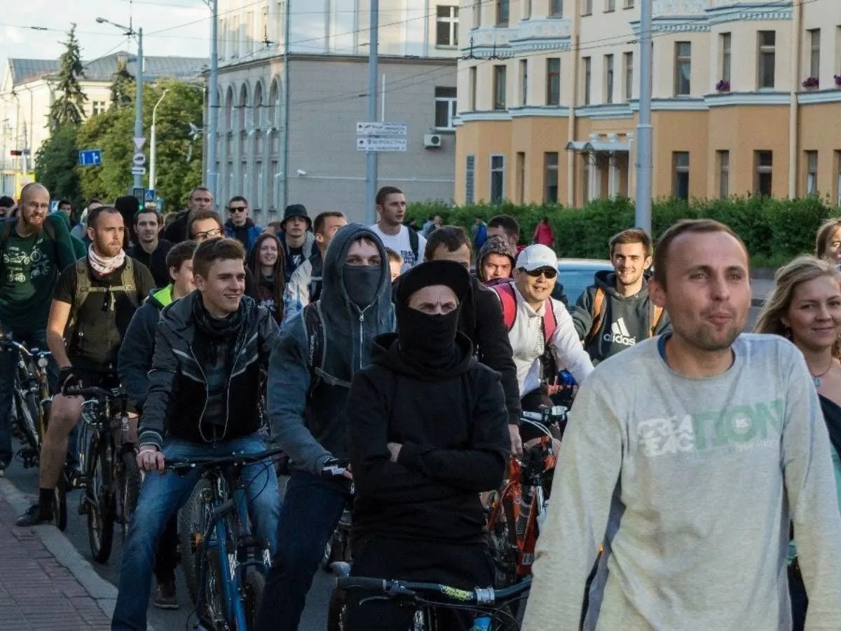Белорусские велосипедисты становятся новыми политзаключенными