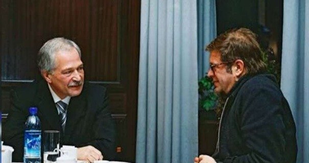 Борис Грызлов и Борис Гребенщиков. Скриншот