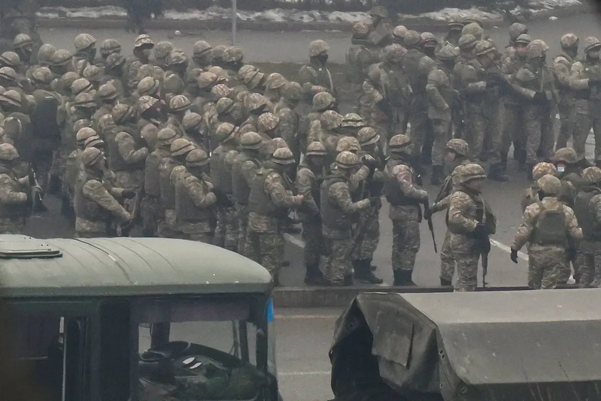 Counter-Terrorism Operation in Almaty. Photo: Valeriy Sharifulin / TASS