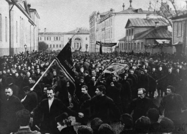 Похороны Николая Баумана. 1905 г. Фото: РИА Новости