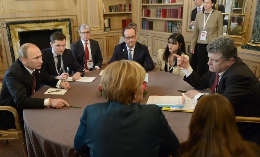 Встреча «Нормандской четверки». 17 октября 2014. Фото: РИА Новости