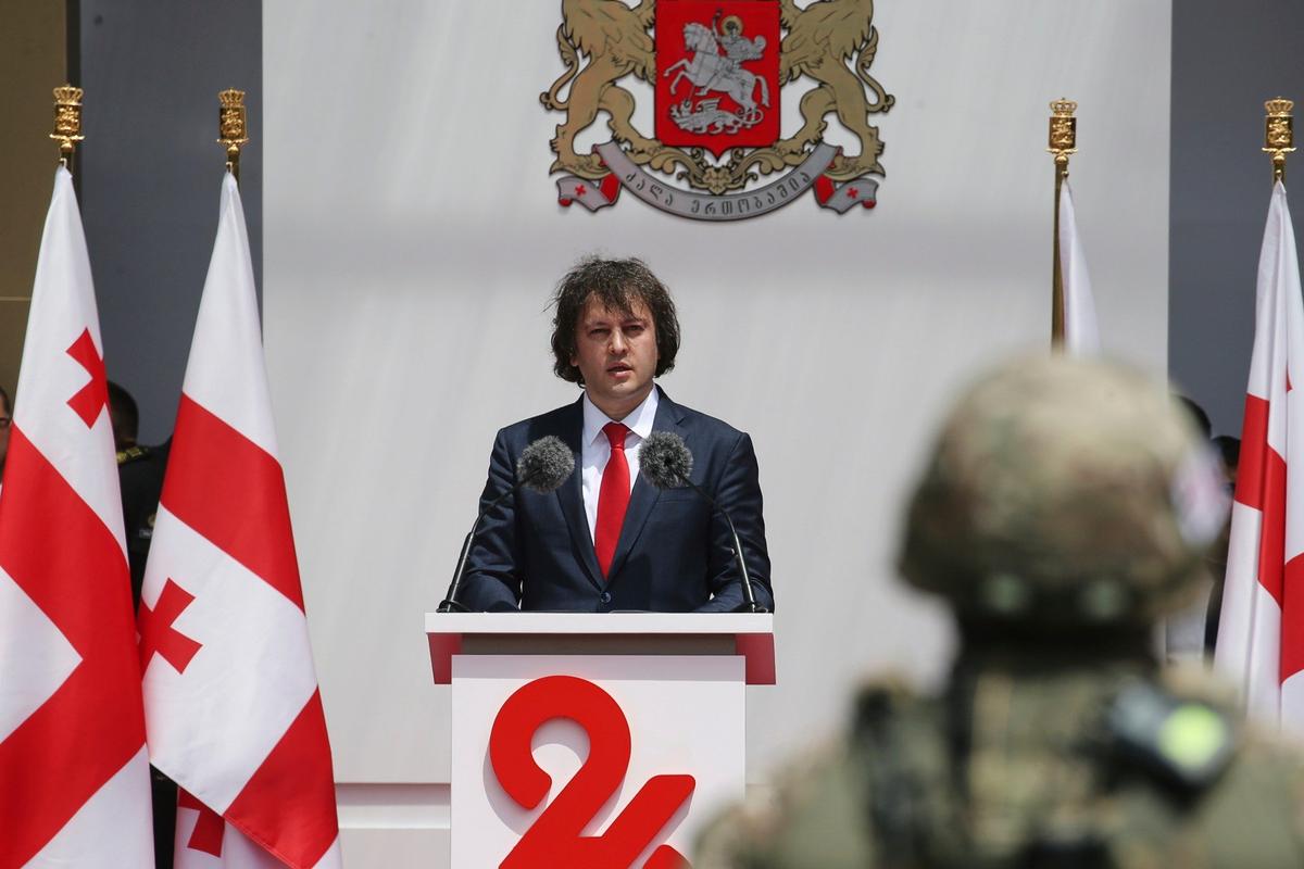 Премьер-министр Грузии Ираклий Кобахидзе. Фото: AP / TASS