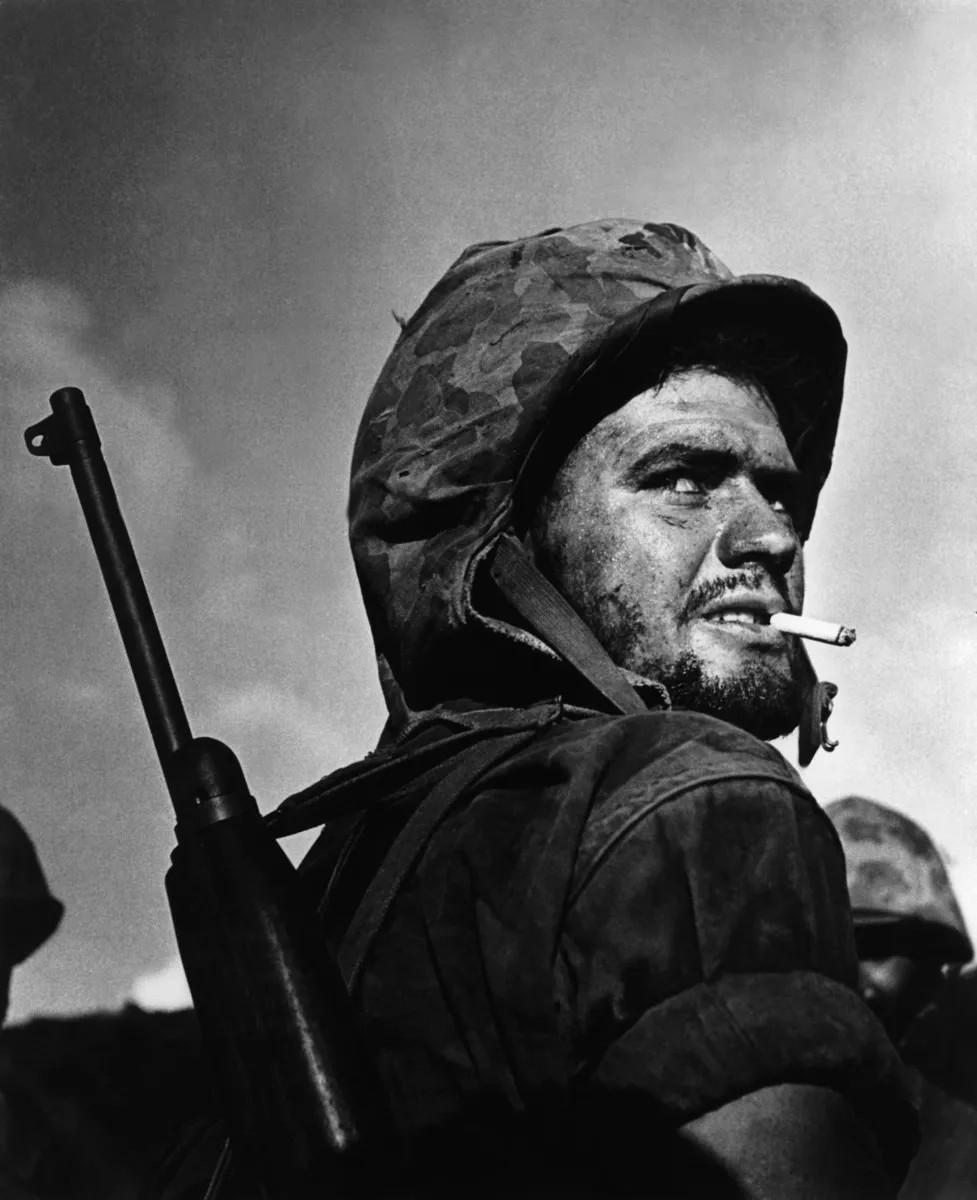Американский морпех. Битва на острове Сайпан, 27 июня 1944 года. Фото: W. Eugene Smith / Magnum Photos / East News