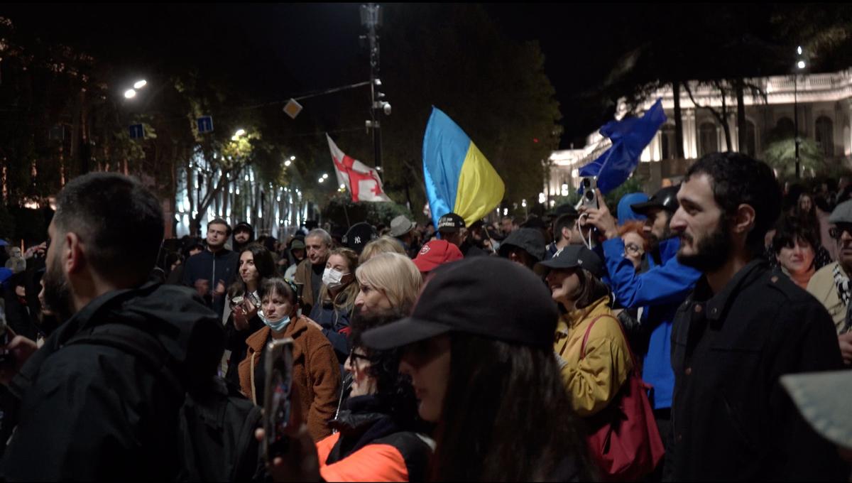 Протесты в Тбилиси. Фото: Маргарита Космол