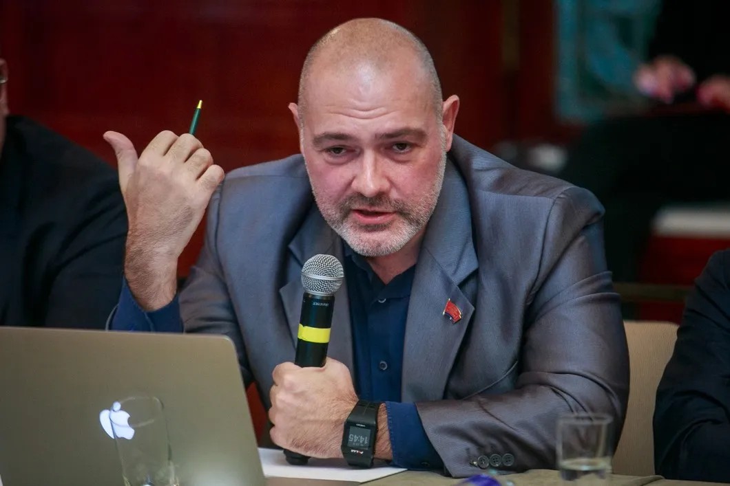 Политтехнолог Сергей Толмачев. Фото: Владимир Андреев / URA.RU / ТАСС
