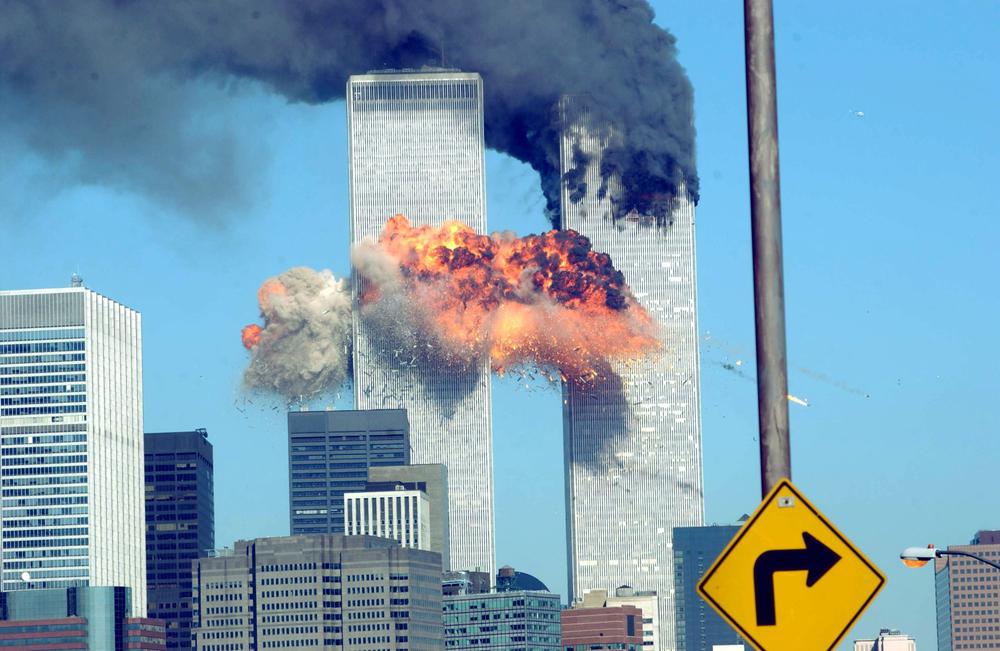 Нью-Йорк, 11 сентября 2001. Фото: Spencer Platt/Getty Images)