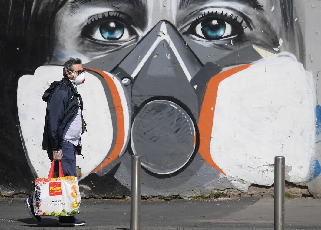 Граффити в Милане, Италия. Фото: Reuters