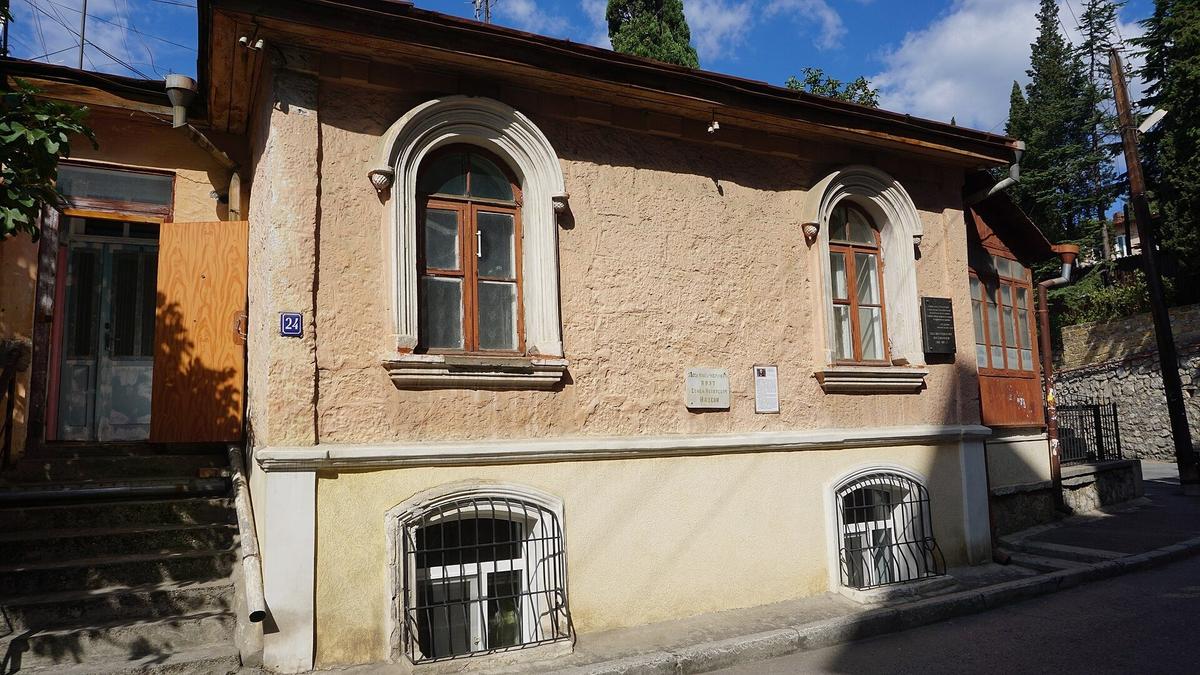 Дом в Ялте где жил Надсон. Источник: Википедия