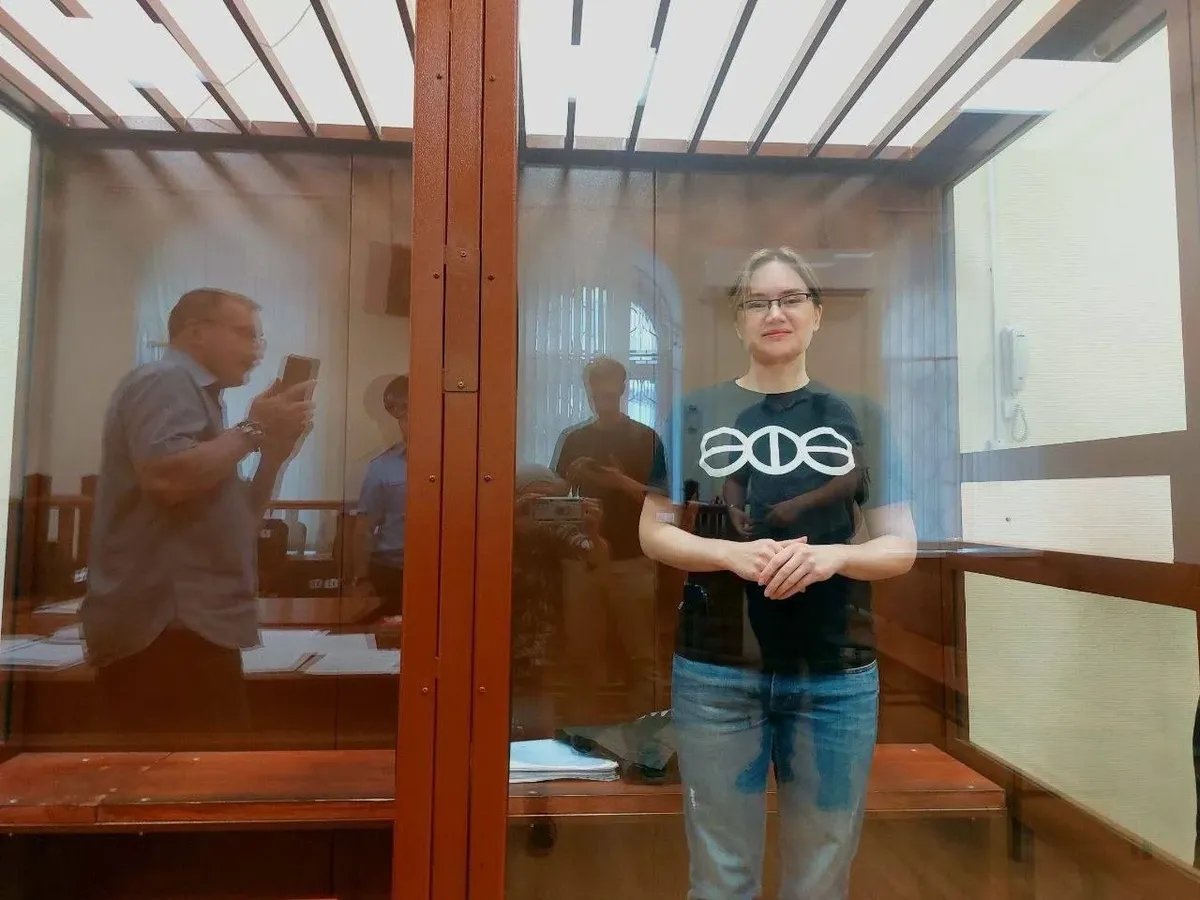 Лилия Чанышева в суде. Фото: соцсети
