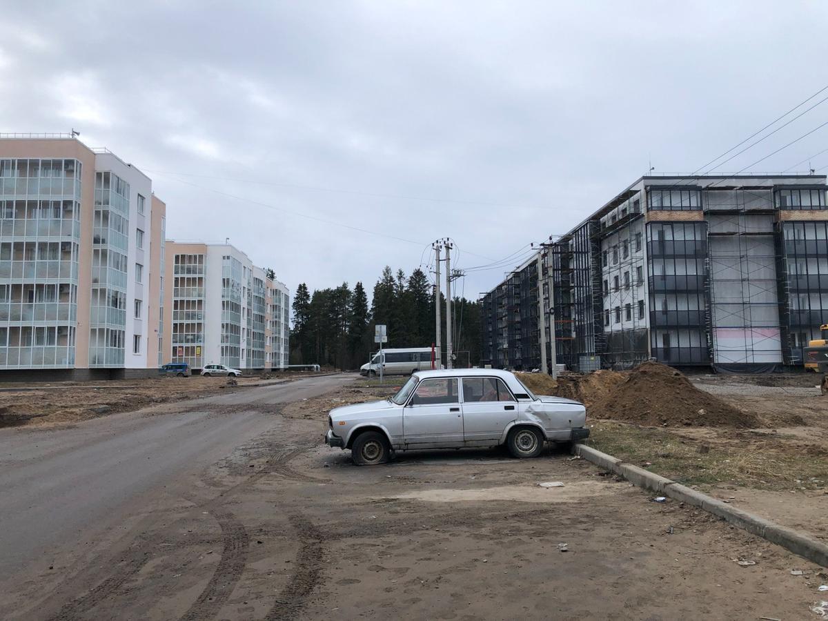 Новостройки в Усть-Луге. Фото автора
