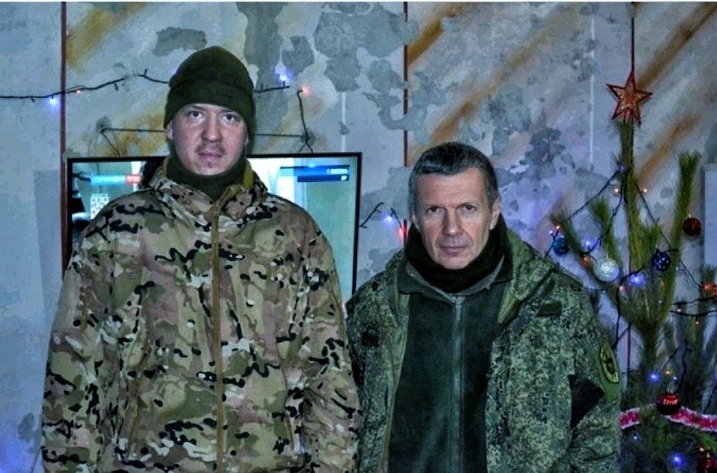 Павел Никулин и Владимир Соловьев. Фото с фронта