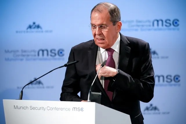 Министр иностранных дел Сергей Лавров. Фото: EPA