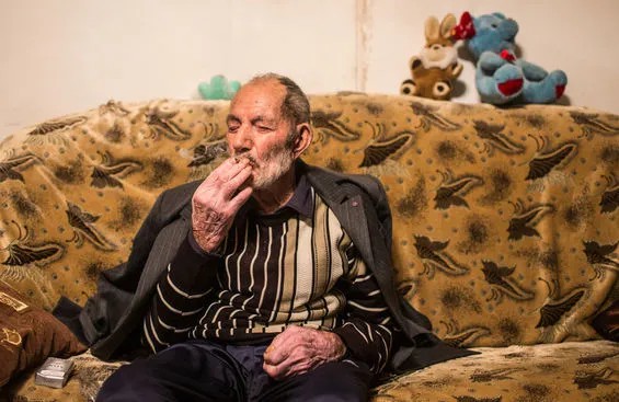 Князь Ширинян, 103 года. Фото: Евгений Фельдман / «Новая»