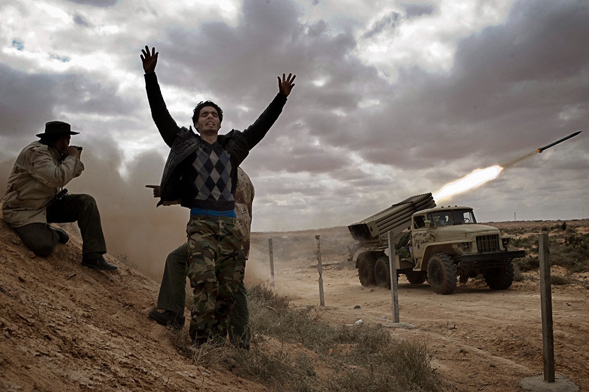 Ливия, март 2011 года. Фото: Юрий Козырев / «Новая газета»