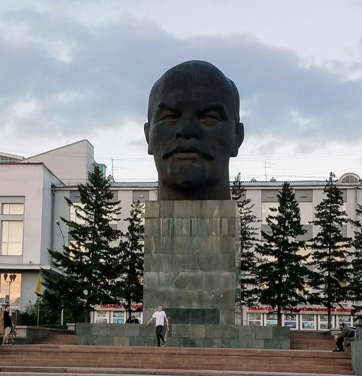 Памятник Ленину в Улан-Удэ. Фото: соцсети