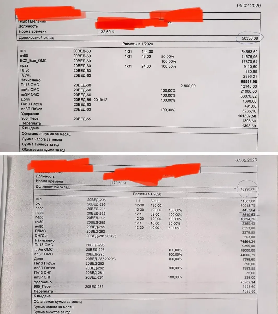 Добавить больше нечего. Медики, работающие с COVID-19, получили листки с  расчетом апрельской зарплаты. И не нашли в них президентских надбавок —  Новая газета