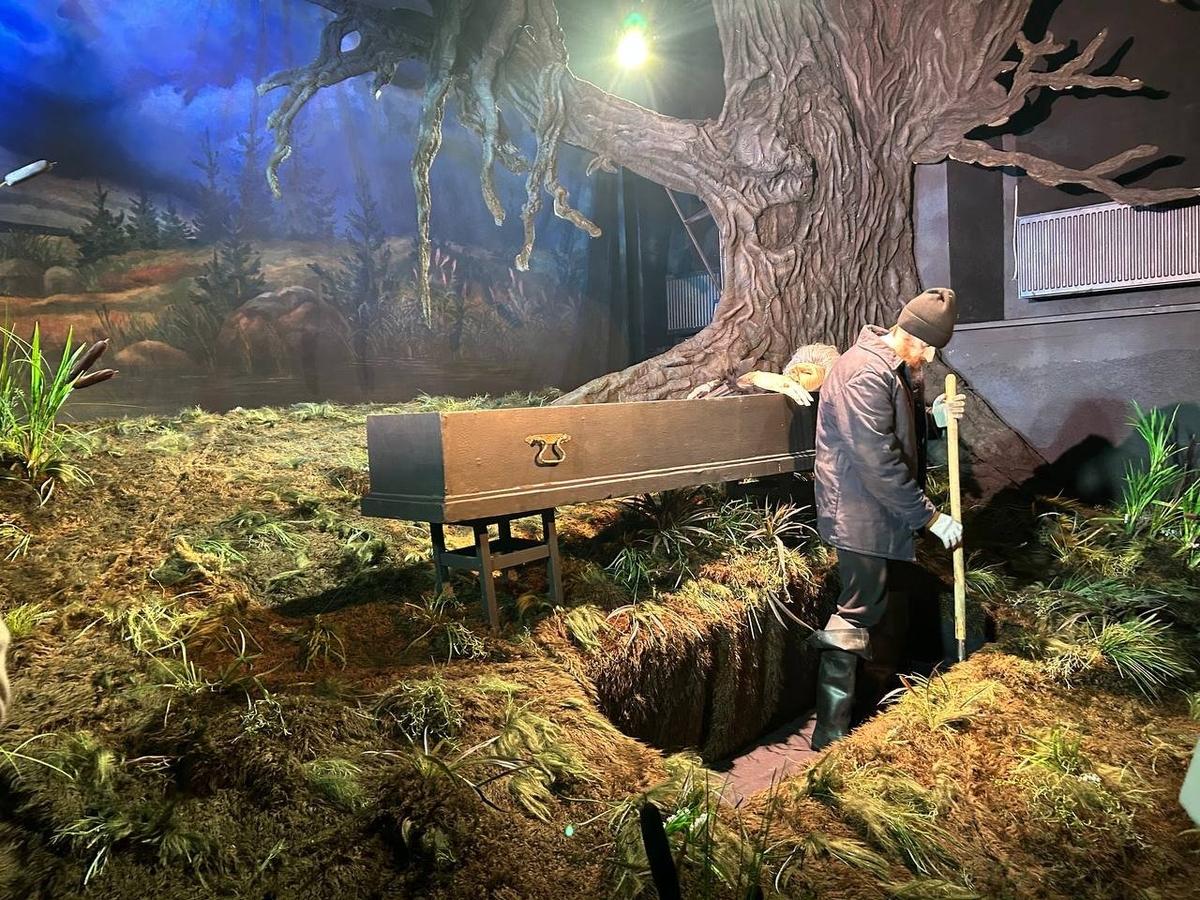 Сцена из спектакля «Гроза»